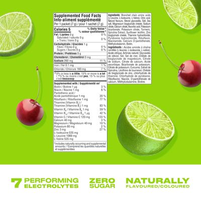 Hydration Mix Urheilujuomajauhe Cherry Lime 45 annosta/315g Hydration Mix Urheilujuomajauhe Cherry Lime 45 annosta/315g
