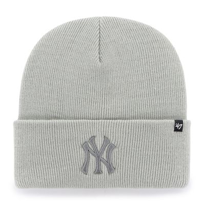 New York Yankees '47 Haymaker Cuff Knit Pipo Grey New York Yankees '47 Haymaker Cuff Knit Pipo Grey