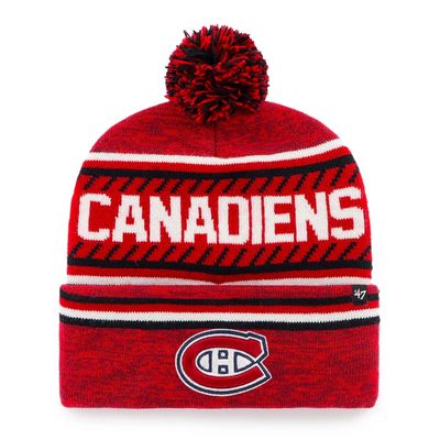Montreal Canadiens '47 Ice Cuff Pom Knit Pipo Montreal Canadiens '47 Ice Cuff Pom Knit Pipo