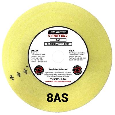 Luistimien Teroituslaikka 8" Yellow Luistimien Teroituslaikka 8" Yellow