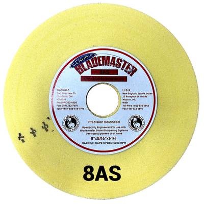 Luistimien Teroituslaikka 8" Yellow Luistimien Teroituslaikka 8" Yellow