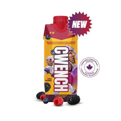 Cwench Sokeriton Urheilujuoma Golden Berry -Isotoninen Elektrolyyttijuoma 12-pack