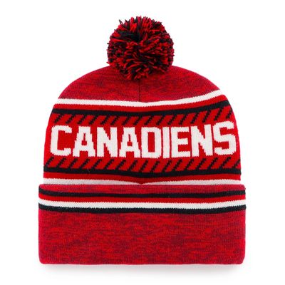 Montreal Canadiens '47 Ice Cuff Pom Knit Pipo Montreal Canadiens '47 Ice Cuff Pom Knit Pipo